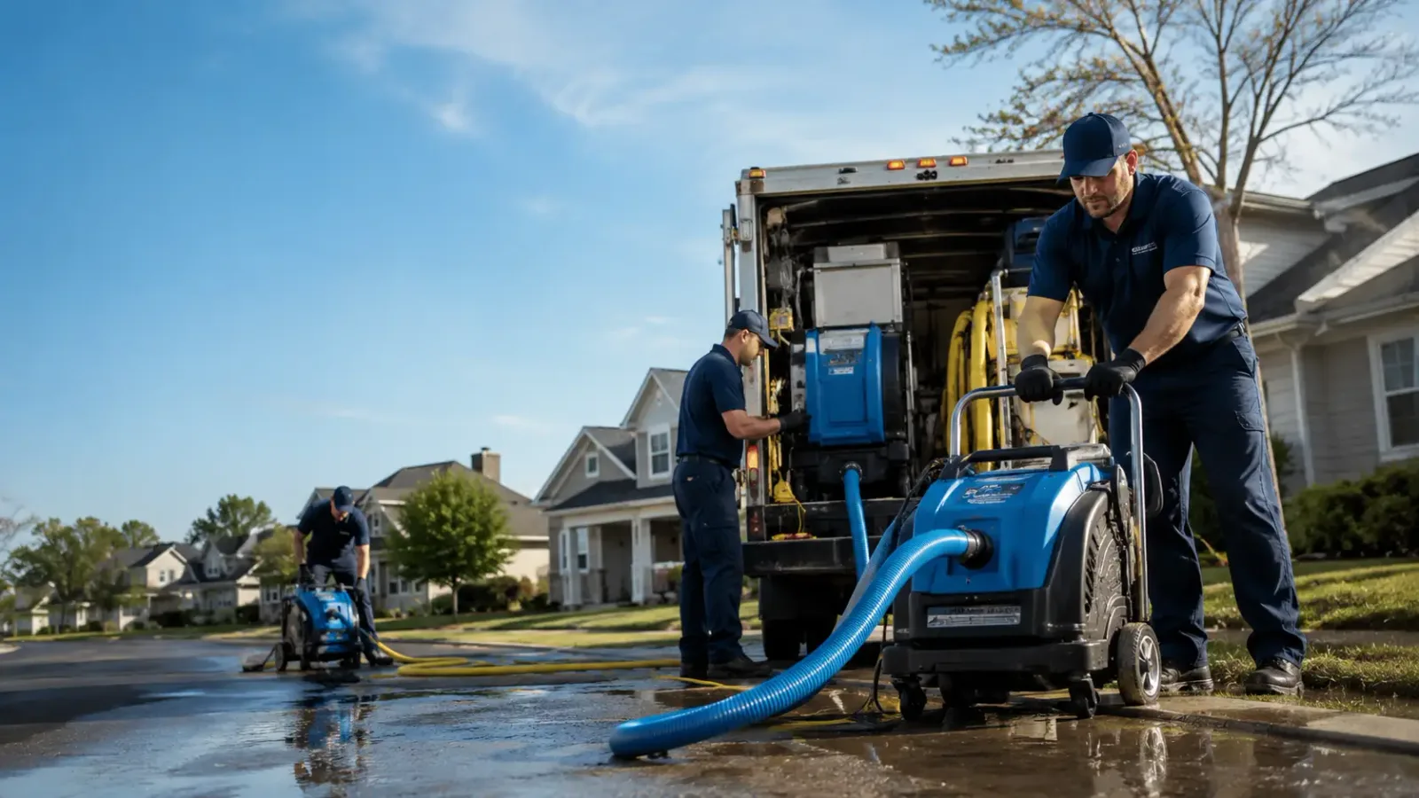 Flood Damage Cleanup in Falls City, TX